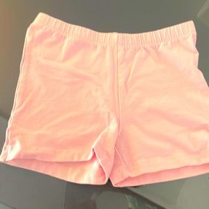 Pink cartwheel shorts